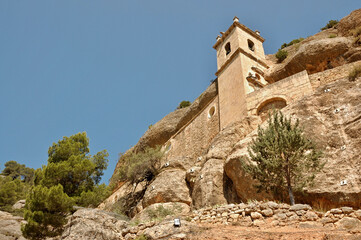 Fototapeta na wymiar Santuari de la Balma, monastery in Castellon - Spain