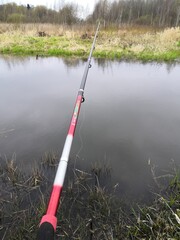 fishing on the lake