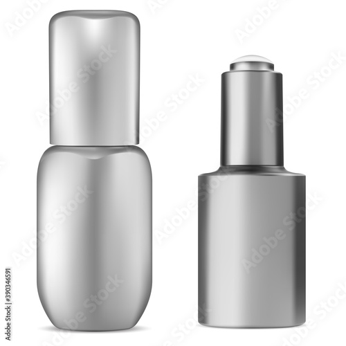 Download Serum Bottle Blank Cosmetic Dropper Vial Mockup Isolated Packaging With Eyedropper For Medical Face Care Liquid Treatment Eye Skin Collagen Solution Glass Pot With Natural Essential Oil Wall Mural Sergej Bajbak