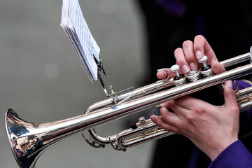 Obraz premium Easter Procession, Palma de Mallorca, Spain 