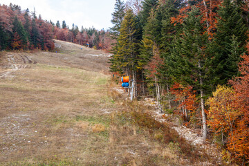 Artificial snow production system