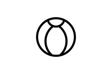 Summer Holiday Icon - Ball