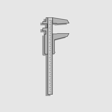 The caliper is a technical measuring instrument that functions to measure the inner diameter, outer diameter and depth of an object with a degree of precision