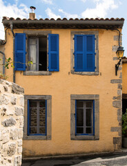 Fototapeta na wymiar Maison traditionnelle à Lagrasse, France