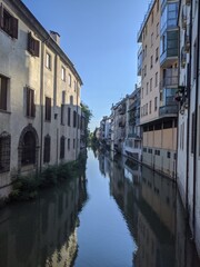 Fototapeta na wymiar canal country in Italy