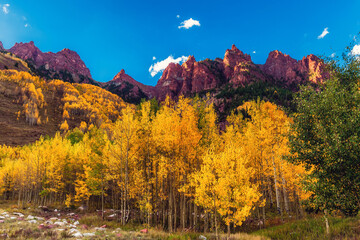 Maroon Bells Snowmass Wilderness USA