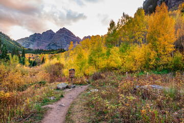 Maroon Bells Snowmass Wilderness USA