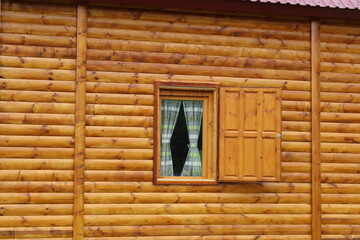 Obraz na płótnie Canvas window with shutters