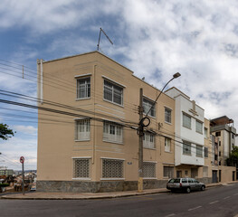 Old apartment building in Belo Horizonte, Brazil