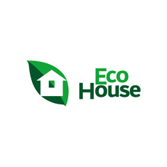 Ecological House logo design concept