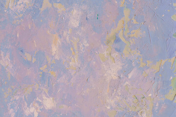 Abstract oil blue paint texture on canvas, blue paint background