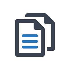 Fototapeta premium Document support icon