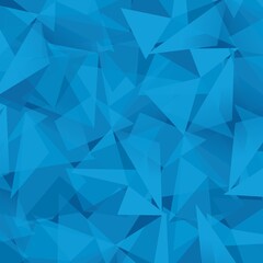 Obraz premium background abstraction blue triangles