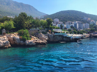 Fototapeta premium Beach of Kas, Antalya. June/2019