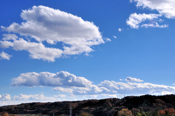 青空と白い雲
