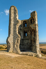 Hadleigh Castle, Essex, England, Built in 1215 by  Hubert de Burgh, the 1st Earl of Kent.