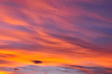 夕焼け雲
