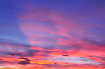 Fototapeta premium 夕焼け雲