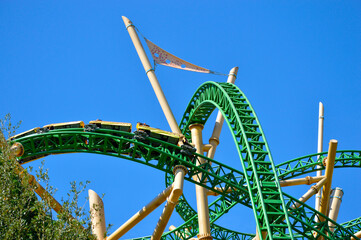 Busch Gardens Cheetah Hunt roller coaster