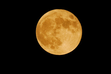 Obraz premium スーパームーン