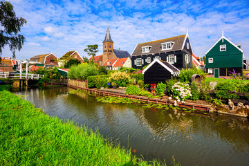 Fototapeta na wymiar Marken village, North Holland, Netherlands