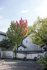 かわらミュージアムの庭
