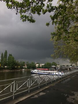 Prague in the storm