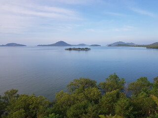 The beautiful islands and beaches of Southern Myanmar / Burma around Kawthaung in Southeast Asia