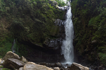 Air Terjun Kedung Kayang. Waterfall Indonesia Jogja Central Java