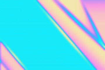 Hologram Background Rainbow Abstract Modern Trend Color Texture for Creative Bright Vibrant Graphic Design, Liquid Fluid Foil Material for 80s, 90s Futuristic Hipster Minimal Style