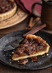 Slice of Pecan Tart