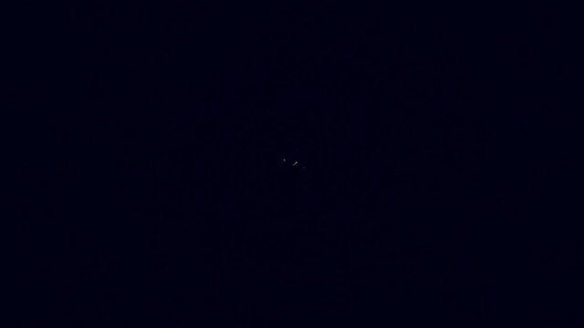 Gathering of black spheres to the center light animation. Attraction of objects with long shadows. 3D abstract concept of collaboration. Magnetic attraction of objects to central formation render.