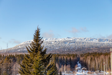 Winter landscape. Zyuratkul national Park, Chelyabinsk region, South Ural, Russia. © Anton Buymov