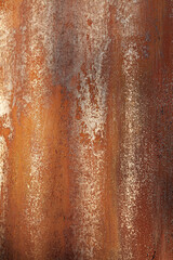 Metal rusty texture of metal slate sheet. Industrial metal texture. Grunge rusted metal texture, rust wavy background