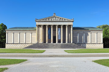 The building of the State Collection of Antiquities in Munich, Germany