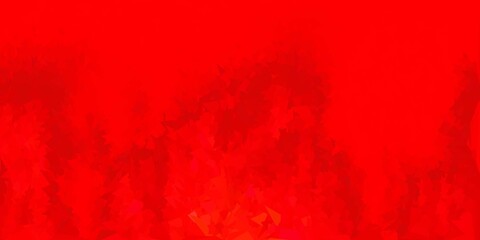 Dark red, yellow vector poly triangle texture.