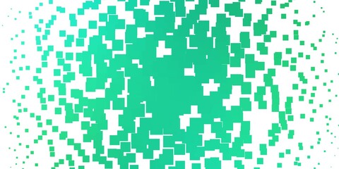 Light Green vector background in polygonal style.