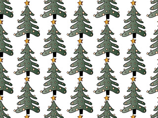 Fototapeta premium Decorations, gifts, holidays, Christmas, Santa , Wallpaper, gift paper, wall mural