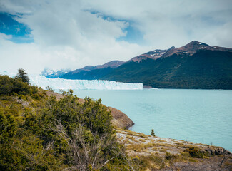 Fototapeta na wymiar Perito Moreno Glacier in Patagonia, Argentina