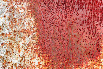 Metal texture with scratches and cracks which can be used as a background