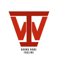 TW, WT initials logo, name initials logo, company initials logo, person initials logo