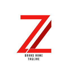 ZL initials logo, name initials logo, company initials logo, person initials logo