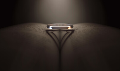 Ring And Heart Shaped Shadow