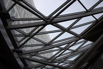 Glass ceiling at King Cross station
