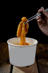 Tteokbokki Korean Spicy Traditional Food