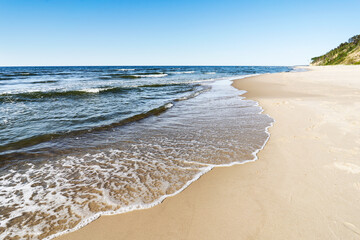 Baltic coast in Poland, West Pomerania