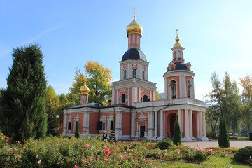 Fototapeta na wymiar Old beautiful Orthodox church. Russia.