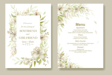 Wedding invitation card