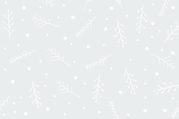 Christmas pattern background pastel colours