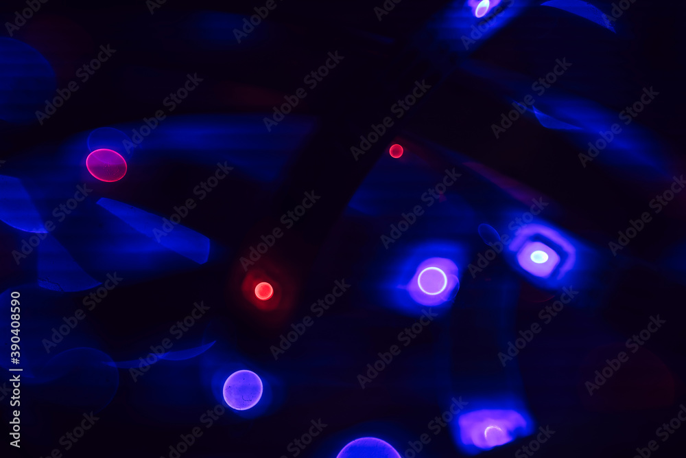 Poster beautiful bokeh abstract colored background texture for design.